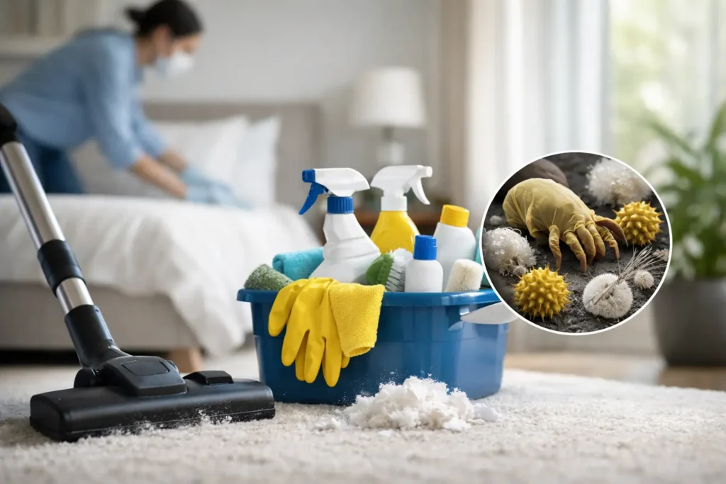 Deep Cleaning for Allergy Relief at Home