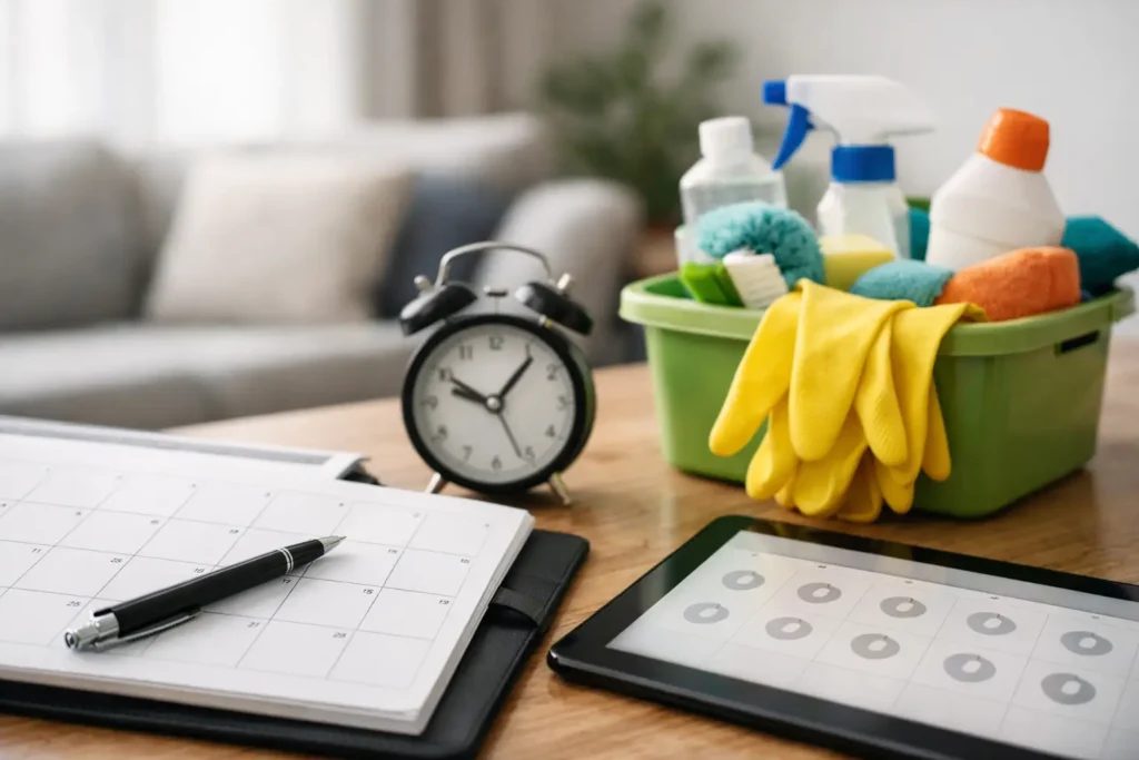How to Schedule Recurring Cleaning That Works