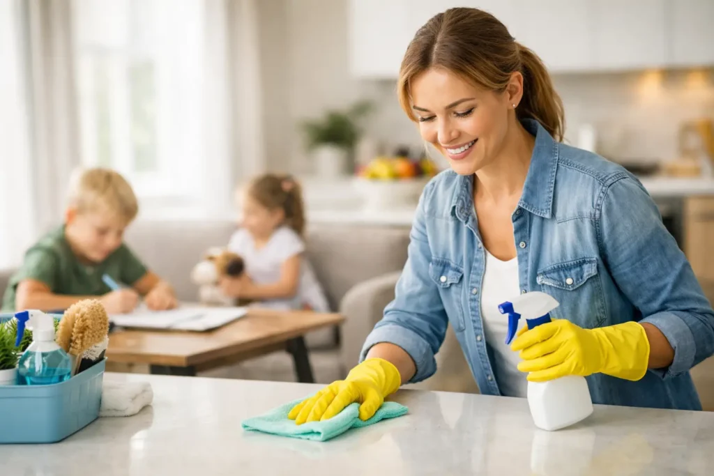 Regular Cleaning for Busy Families That Works
