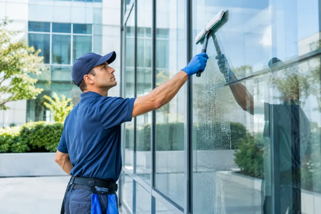 Commercial Window Cleaning Guide for Local Offices