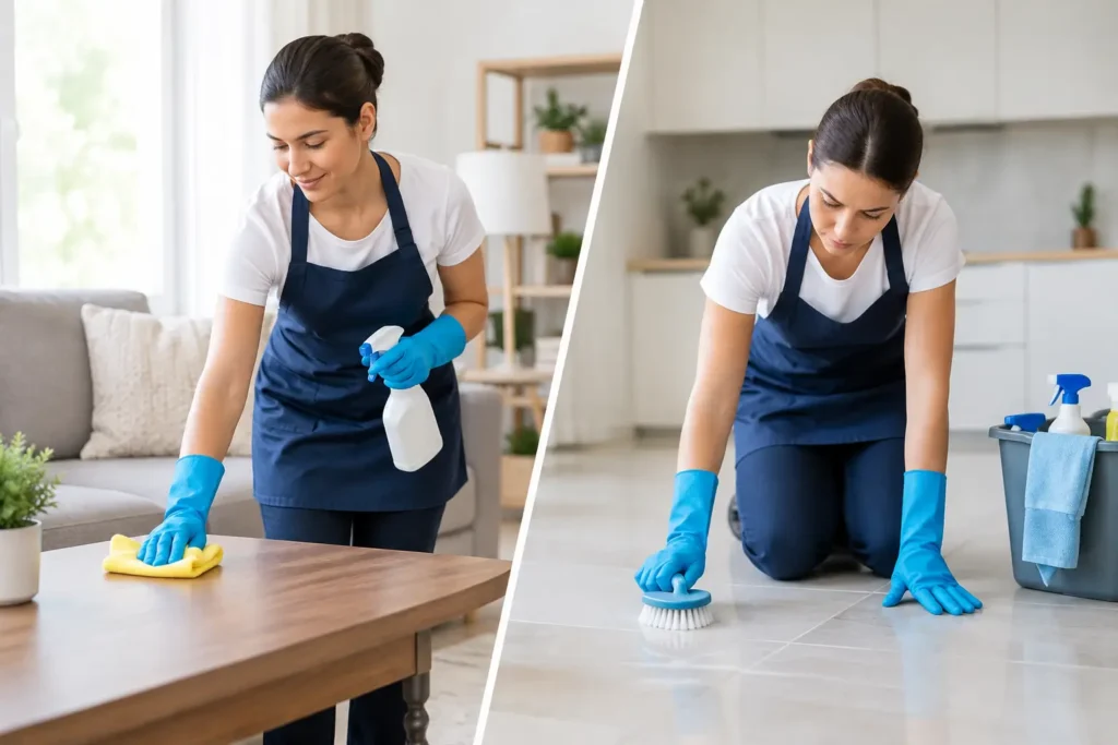 Housekeeping Versus Deep Cleaning: Which Fits?